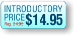 Introductory Price $14.95